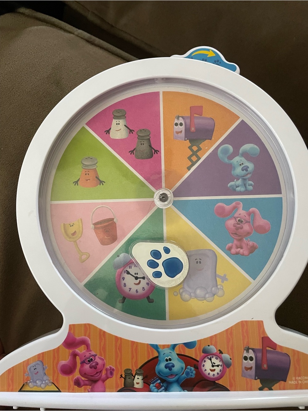 Blues cluesSpinner Toy — Multicolor Interactive Wheel